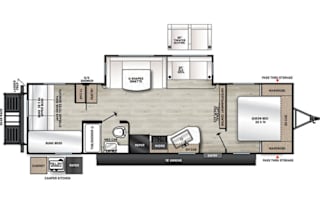 BRAND NEW! 2025 Catalina Legacy 293QBCK Bunk House