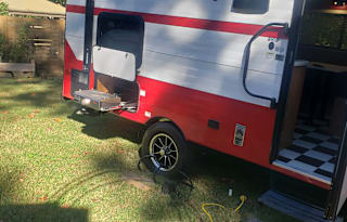 Retro Travel Trailer