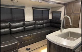 2019 Highland Ridge Bunk House with Triple Slide