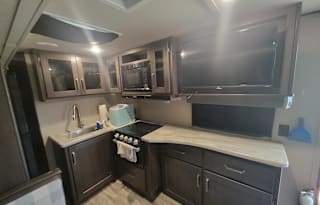 Stump's pet friendly camper