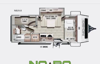 2021 Forest River RV No Boundaries NB19.8