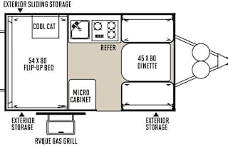 2016 Forest River RV Flagstaff Hard Side T12RBST