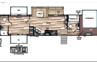 2020 Forest River RV Wildwood Heritage Glen 356QB