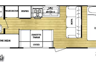 2007 Gulf Stream RV Ameri-Lite 25BH