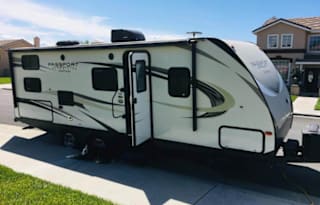 "Organic Kim's" Travel Trailer