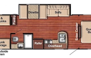 ARTHUR camping KING: 2 Bedroom and Outdoor Kitchen