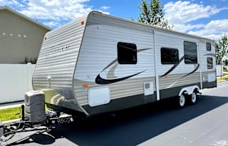 Family ready bunkbed camper trailer that sleeps 10