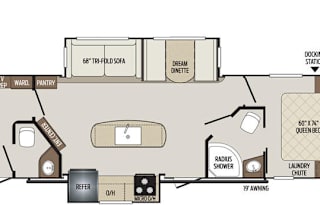 2020 Bullet 330BHS Full Bunks+ 2 Baths
