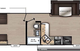 2022 Forest River RV Aurora 29RLDS