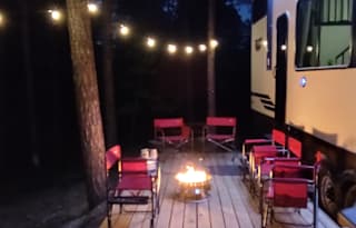 Stationary Camper on a Beautiful Private Campsite!