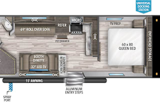 Spacious Clean 29' GrandDesign Travel Trailer