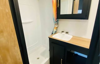 Clean, small, light, easy to tow- pet friendly