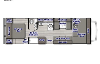 Sleeps 6 - 2024 Gulf Stream conquest 6280LE-38151