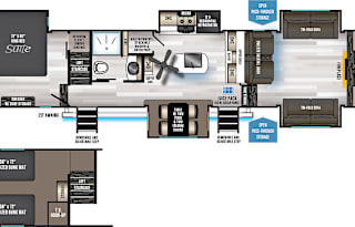 2022 Forest River RV Cherokee Arctic Wolf Suite 3990