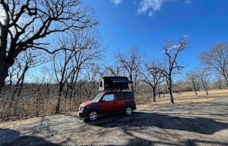 Honda Element Micro Camper "Orange You Glad"