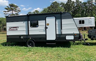 The cozy family travel trailer