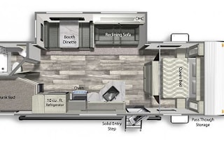 2022 Dutchmen RV Coleman Lantern LT Series 262BH