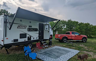 2021 Coleman Light 1855RB  Perfect Couple's Camper