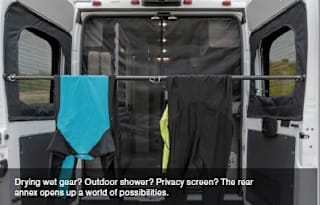 No expensive RV parks needed, Fits in parking spot