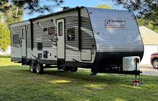 Family Trip Ready Coleman Toy Hauler Rental