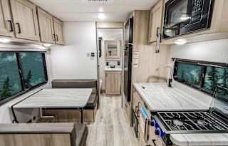 SILVER LAKE Modern SUV-Towable Camper, Sleeps 4!!