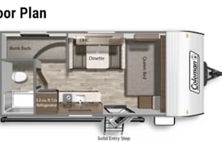 2023 Dutchmen RV Coleman Lantern LT Series 17B