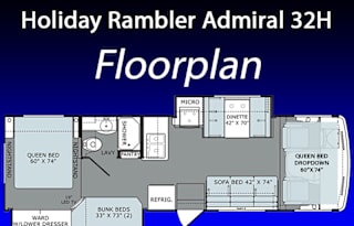 Holiday Rambler Admiral 32H