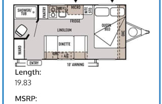 2014 Wildwood by Forest River 185bh