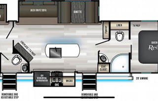 2022 Forest River RV Cherokee Alpha Wolf 33BH-L
