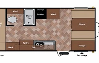 2012 Keystone RV Fireside 18FDBH