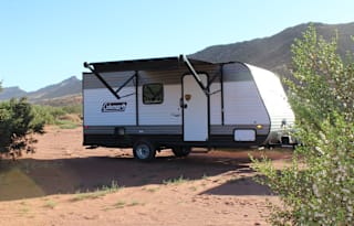 Lightweight and easy to tow Coleman Travel Trailer