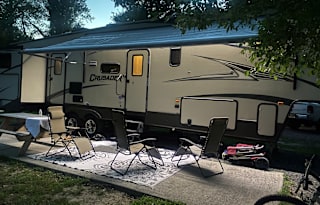 FIFTH WHEEL 37 Ft 2015 Prime Time Crusader Bunk HS