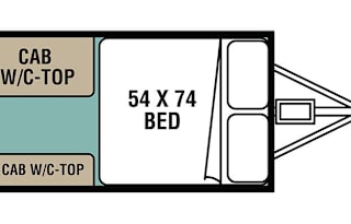 “Astrid” 2 Person Coachmen Viking 9.0 TD Pop-Up Trailer