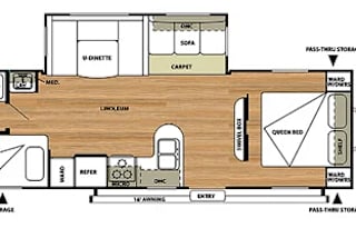 2014 Forest River Salem 27DBUD Travel Trailer