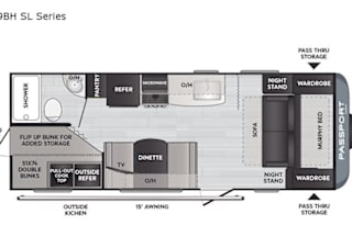 2021 Keystone RV Passport 219BH SL Series