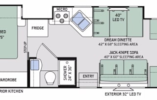 “TULIP” - 2017 Thor Motor Coach Freedom Elite 29FE