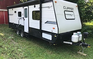 Arrive ready to camp at the site of your choice