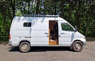 Sherpa: Converted 2006 Dodge Sprinter Van.