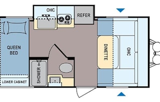 2018 Dutchmen RV Coleman Light LX 1755FD