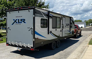 Family friendly toy hauler!