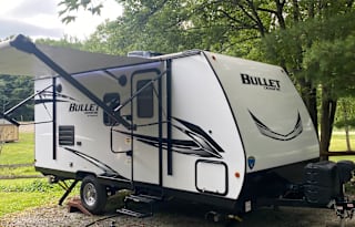 Across the Fire- RV Rental- Near Erie Pa.
