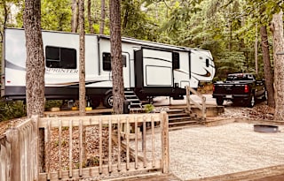 Rustic Retreats Pet-Friendly Camper