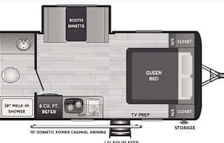 2021 Keystone RV Hideout 192RB