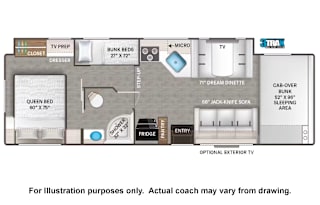 2024 Thor Chateau Bunkhouse Luxury Hotel on Wheels