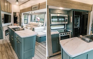 Happily Ever Housers' NEW 2 Bed 2 Bath Fifth Wheel