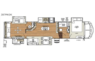 2018 Forrest River Serria 387MKOK