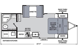 2021 Coachmen RV Apex Nano 203RBK