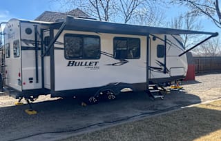"Happy Camper" Family Travel Trailer