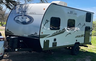 Adventure Awaits with our NEW Wolf Pup Black Label