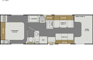 2024 30ft Coachmen 27QB - Sleeps 6 - Fully Stocked